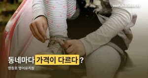 영등포 영어유치원 — 여의도동과 양평동, 숫자로 보면 다릅니다